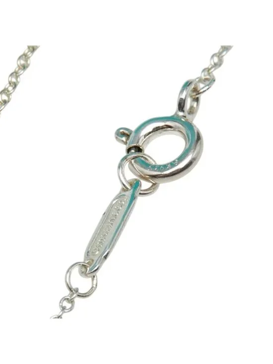 Tiffany & Co Open Circle Pendant Necklace Silver - Picture 5 of 9